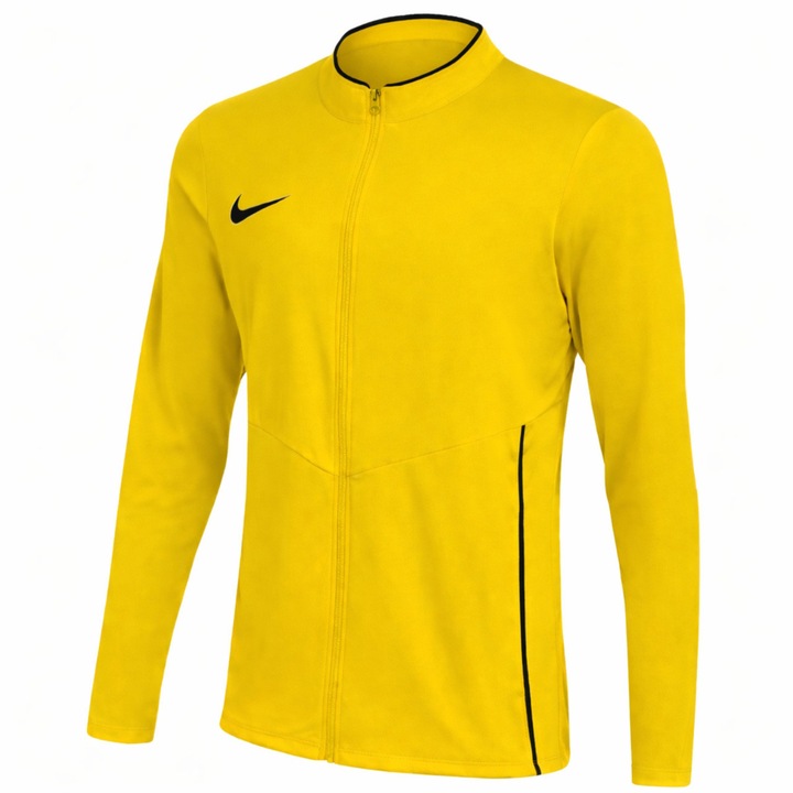 Bluza sport Nike Team, galben, poliester, cu fermoar, pentru, Galben