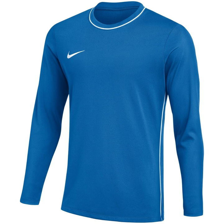 Bluza sport Nike Team, albastru, material reciclat, maneca lunga, M INTL