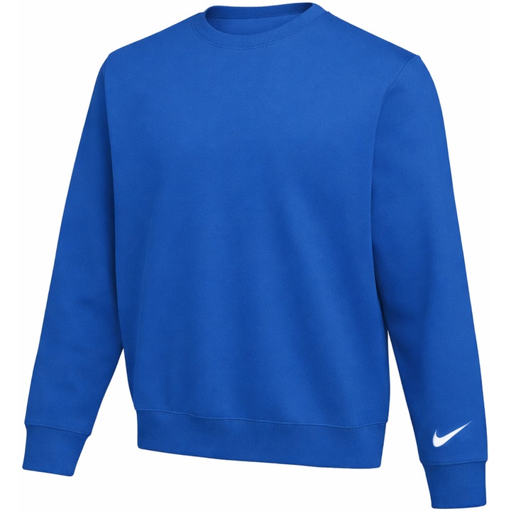 Bluza sport Nike Team Park 26 Fleece Crew, bumbac/poliester, albastru