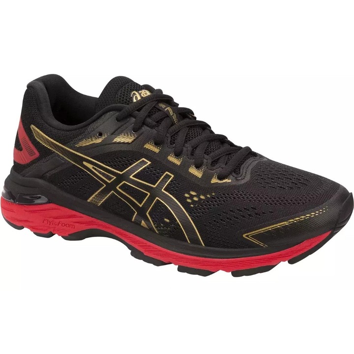 Pantofi sport dama Asics GT-2000 7, alergare, negru, 37.5 EU