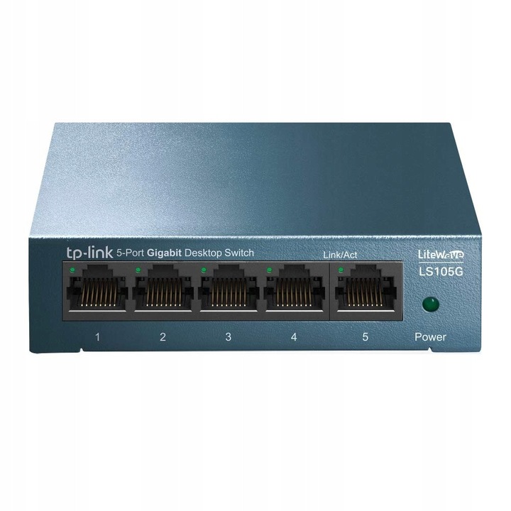 Switch TP-Link LS105G, multicolor, 9,98x9,8x2,5cm