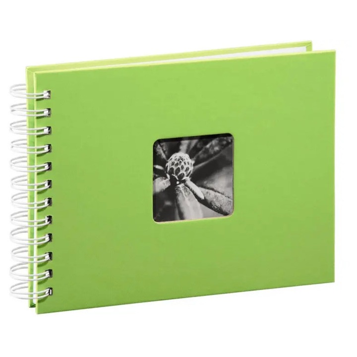 Album foto Hama Pegar Spiral 24x17cm 50P Kiwi/Blanco