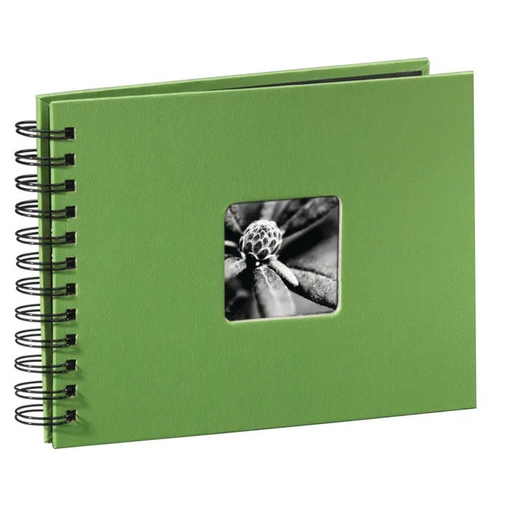 Album foto Hama Pegar Spiral 24x17cm 50 pagini, Fine Art, Verde Manzana