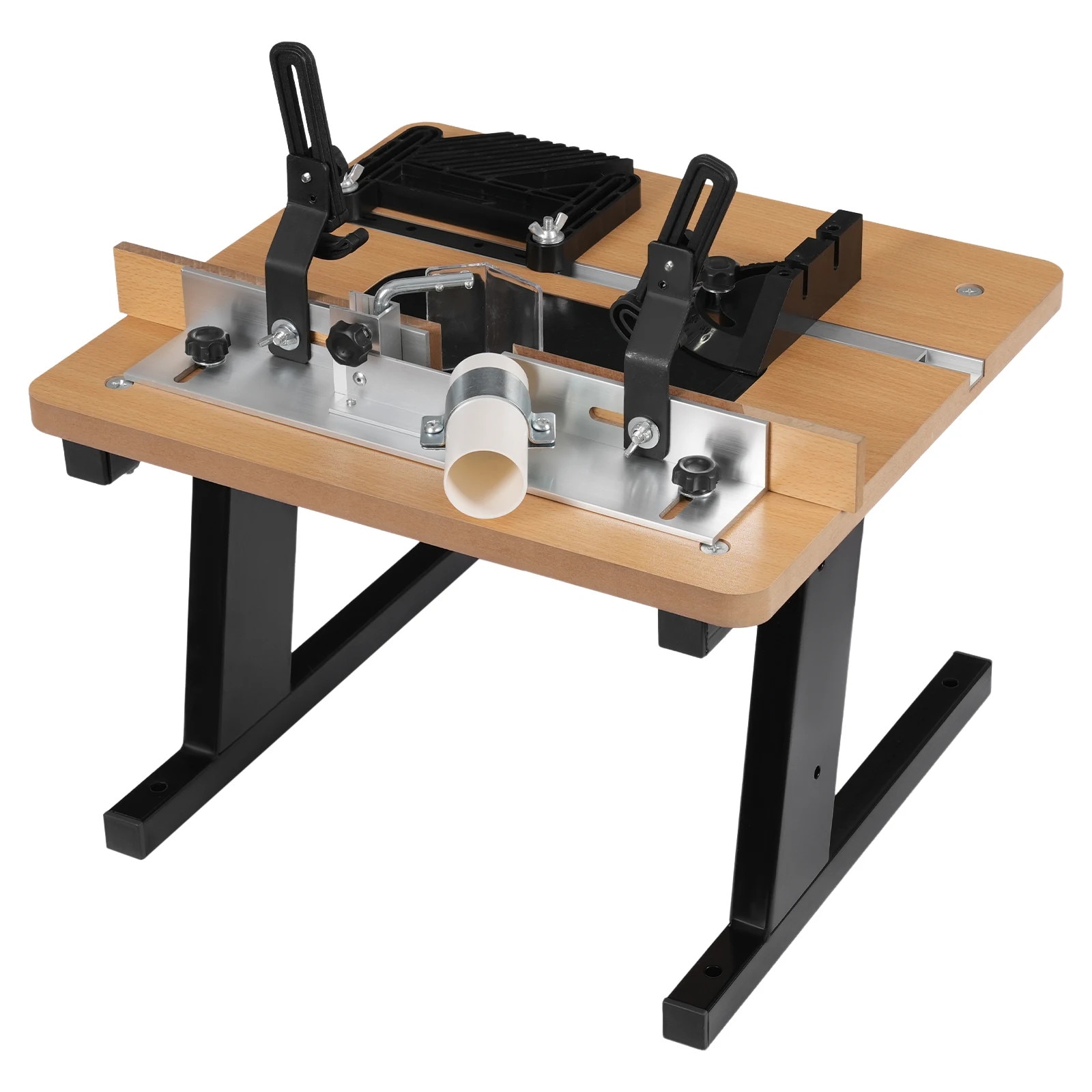 Masa de frezat lemn, pentru freza verticala, sarcina 200 kg, 43×40
