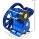 Compresor aer, cap compresor V cu 2 cilindri DFV-0.6/8, 5, 5 CP, 600 l/min, 115 PSI, albastru
