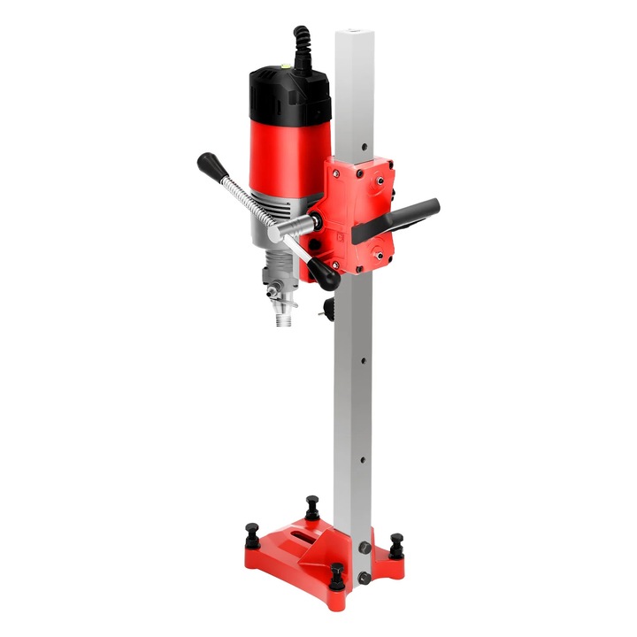 Masina de carotat pentru beton, Carotiera, 2300 W, 220 V, Ø 0–165 mm, adancime de carotare pana la 80 cm, reglare a adancimii