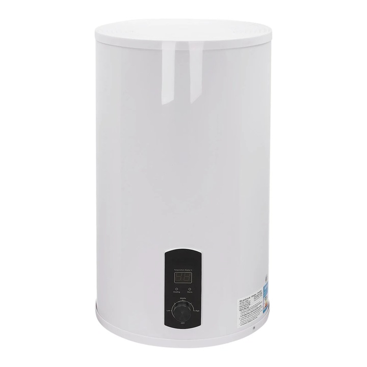 Incalzitor de apa, Instant, Putere 2000 W, Tensiune 220 V, Portabil, Montaj vertical, Pentru baie/dus si bucatarie, Bej