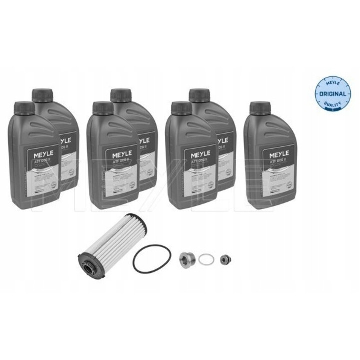 Filtru ulei DSG set, Meyle, pentru VW, Audi, Skoda, 6-7 trepte, 1 bucata, 7 litri