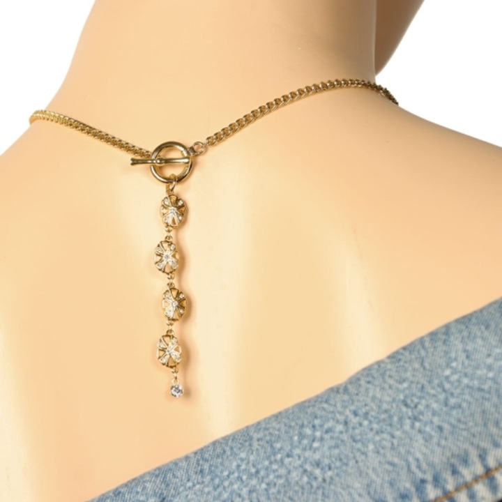 Lantisor fata/spate cu floricele, Colibra