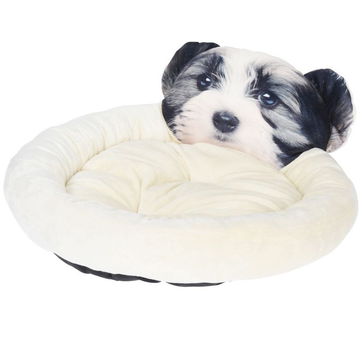 Легло за кучета и котки, Artemis, кръгло, 45x45см, многоцветно, 25см височина