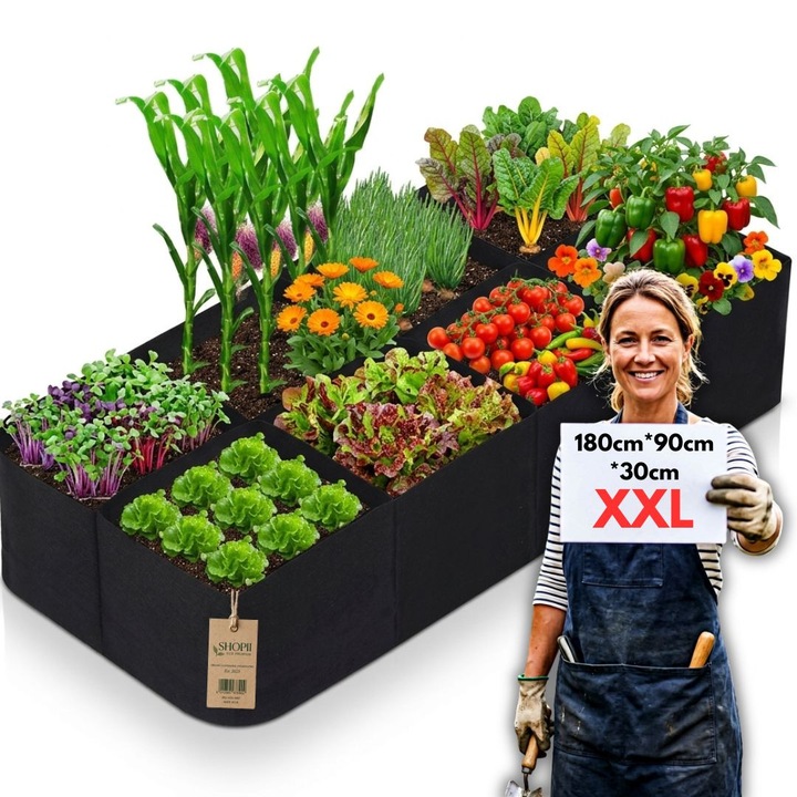 GHIVEC DIN PASTRA NEAGRA 180x90 XXL MATERIAL PENTRU PLANTAREA PLANTELOR DE LEGUME IN GRADINA