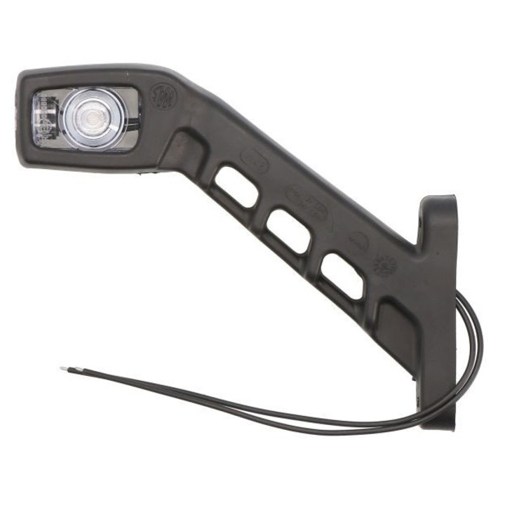 Lampa Gabarit Stanga, Alb/Portocaliu/Rosu, Led, Pe Brat Lung, 12/24V