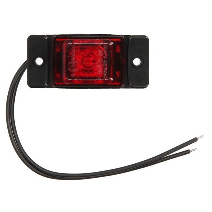 Lampa Gabarit Dreapta/Stanga, Rosu, Led, 12/24V