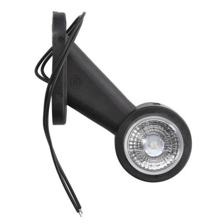 Lampa Gabarit Stanga, Alb, Led, Pe Brat Scurt, 12/24V