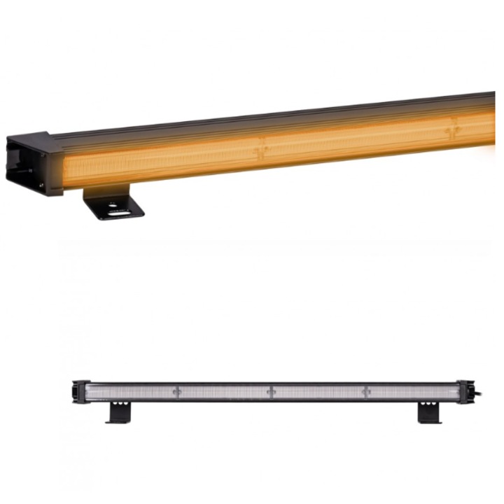 Lampa Avertizare 48 Led Tip Bara 628x35mm 12-24v