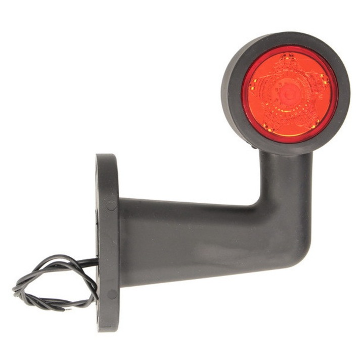 Lampa Gabarit Dreapta, Alb/Rosu, Led, 12/24V