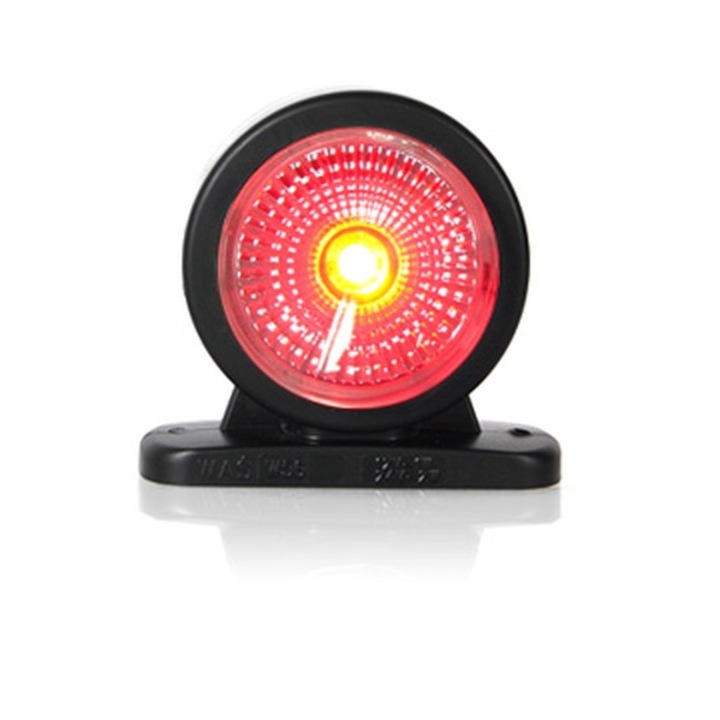 Lampa Gabarit Dreapta/Stanga, Alb/Rosu, 12/24V