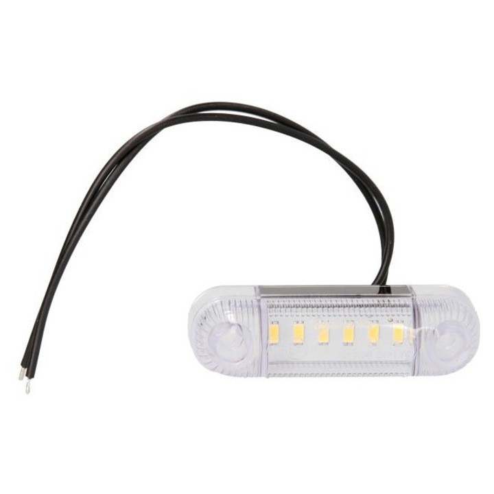 Lampa Gabarit Dreapta/Stanga, Alb, Led, 12/24V