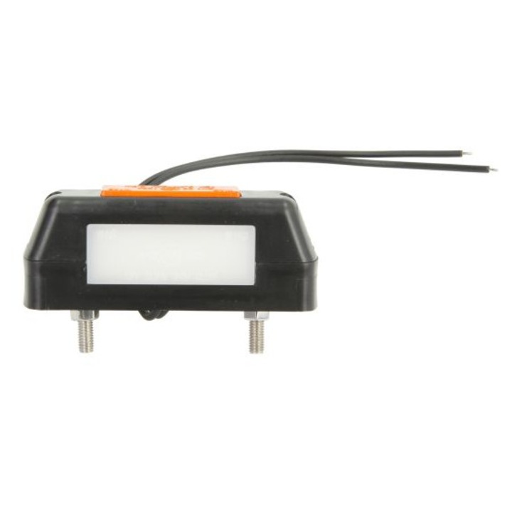 Lampa Gabarit Dreapta/Stanga, Alb/Portocaliu/Rosu, Led, Inaltime 105mm, Latime 28mm, Adancime 34mm, Suprafata