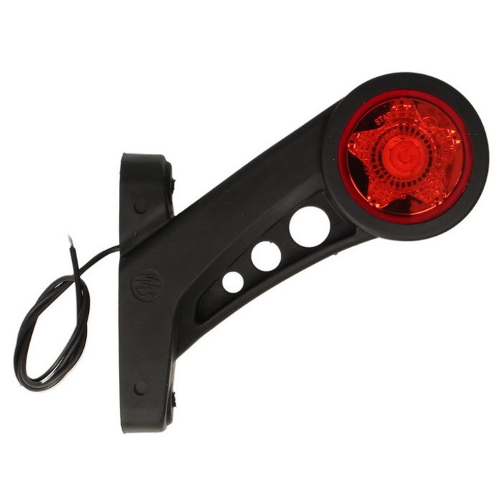 Lampa Gabarit Dreapta, Alb/Portocaliu/Rosu, Led, 12/24V