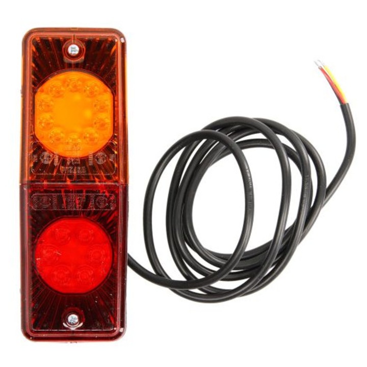 Lampa Spate Dreapta/Stanga (led, 12/24V, Cu Semnalizare, Cu Lumini Frana, Lumini Parcare/Pozitie, Fara Reflector