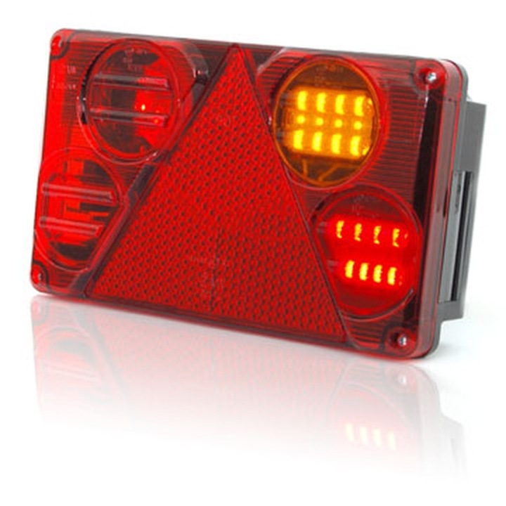 Lampa Spate Dreapta (24v, Cu Iluminare Numar De Inmatriculare)