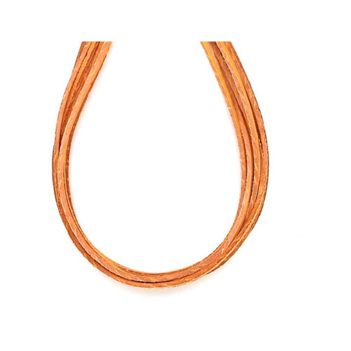 Șnur subțire din piele naturală