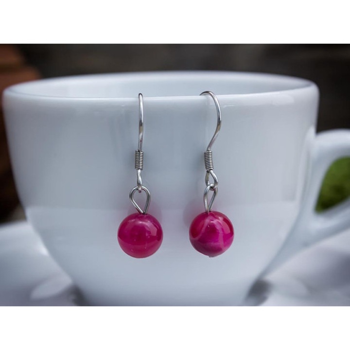 Cercei pandantiv sexy din agat