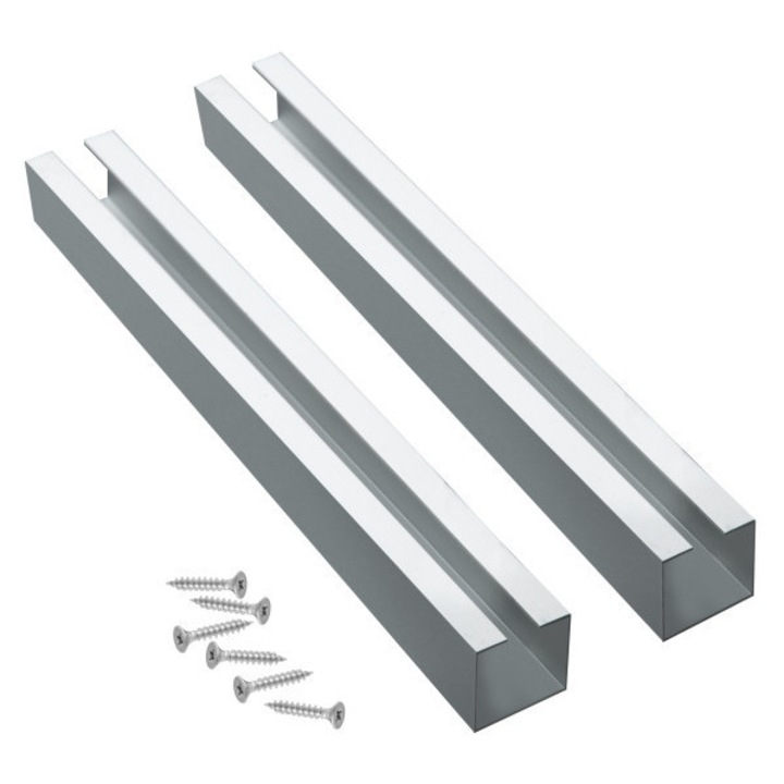 QBRICK Accessories Set Aluminium guideways Gurulós láda ONE