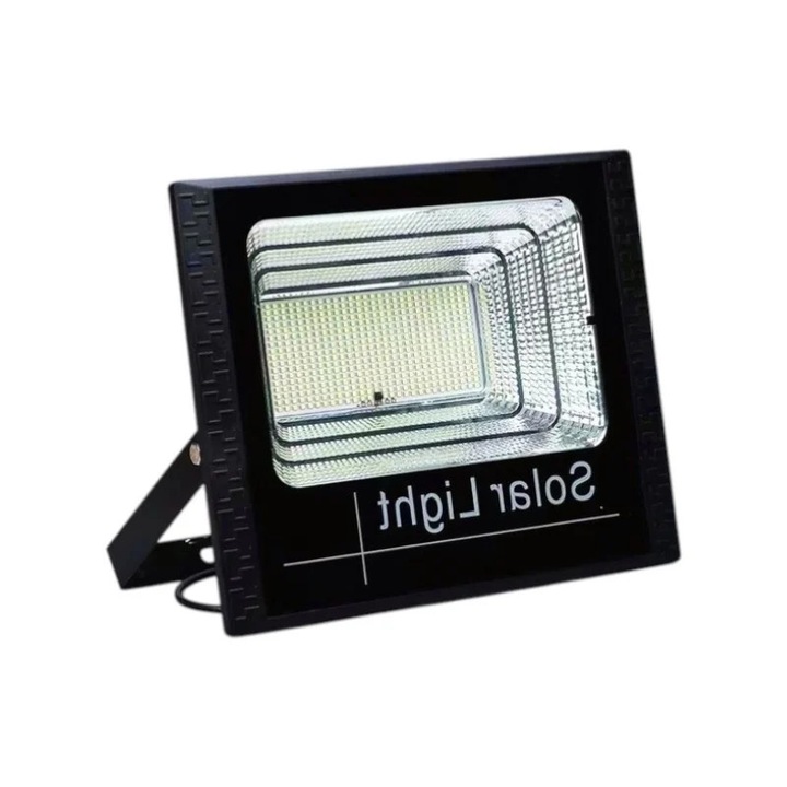 Proiector LED cu incarcare solara, 400 W, panou separat