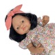 Minilend 38 cm latin-amerikai baba + Przytullale öltözködő készlet, barna, 38 cm