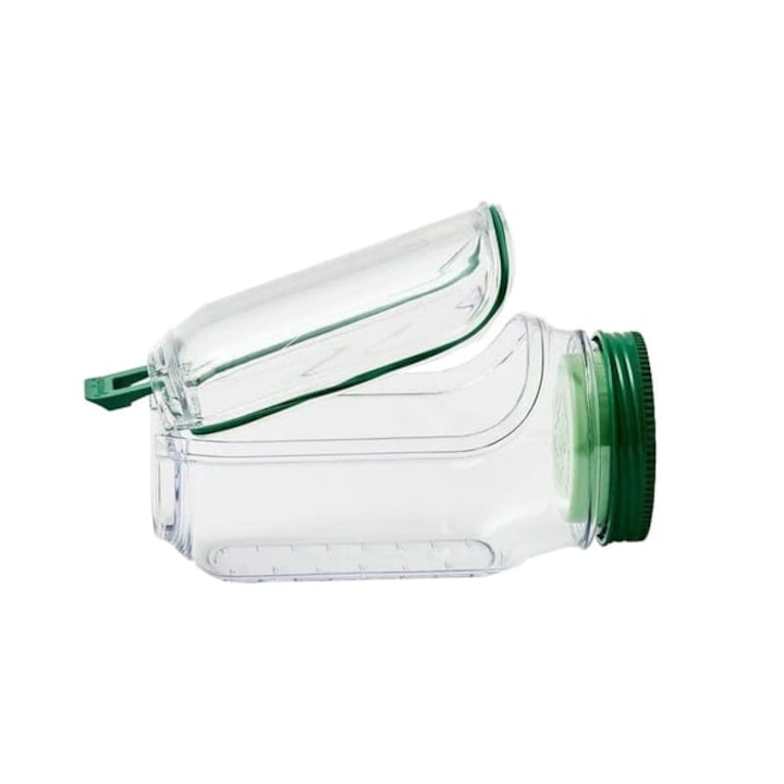 Salátatartó, többrétegű, szivárgásmentes, az összetevőket ropogósan és elkülönítve tartja egészen az étkezésig, azonnal fogyasztásra kész, átlátszó, élelmiszerbiztos, BPA-mentes - SALATINKA HOME & MARKER®