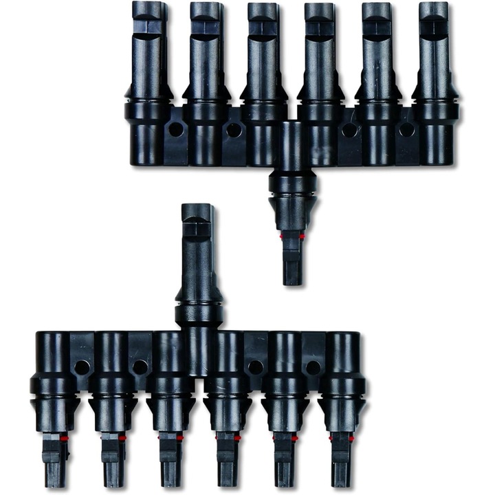 Conector solar tip T 1 la 6, Onuvio, 1500V DC, 50A, IP68, material PPO