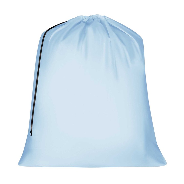 Sac pentru lenjerie patut, Spod Igly i Nitki, 60x80cm, bumbac, albastru