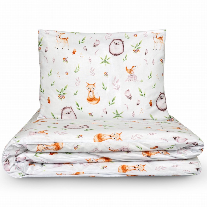 Set lenjerie de pat Spod Igly i Nitki, 80x250 cm, 40x50 cm, 100% bumbac