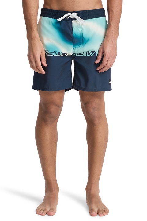 QUIKSILVER, Everyday 16" fürdőnadrág, Fehér/Kék