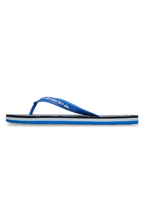 QUIKSILVER, Logós flip-flop papucs, Fehér/Kék