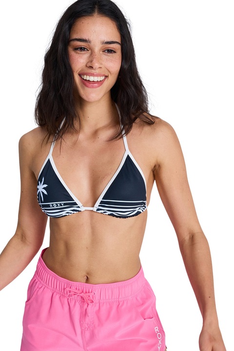 ROXY, The Retro Essentials fürdőruhafelső, Fehér/Sötétkék