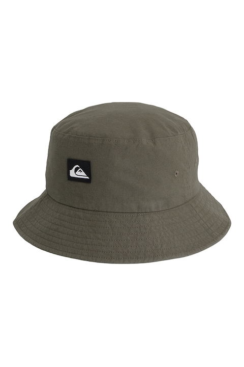 QUIKSILVER, Шапка Bucket с лого, Тъмно каки