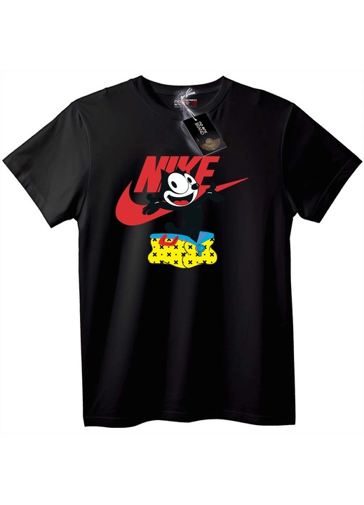 Felix the Cat Nike Tricou, Negru