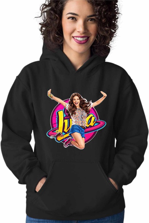 Hanorac Femei Soy Luna Valente, Negru