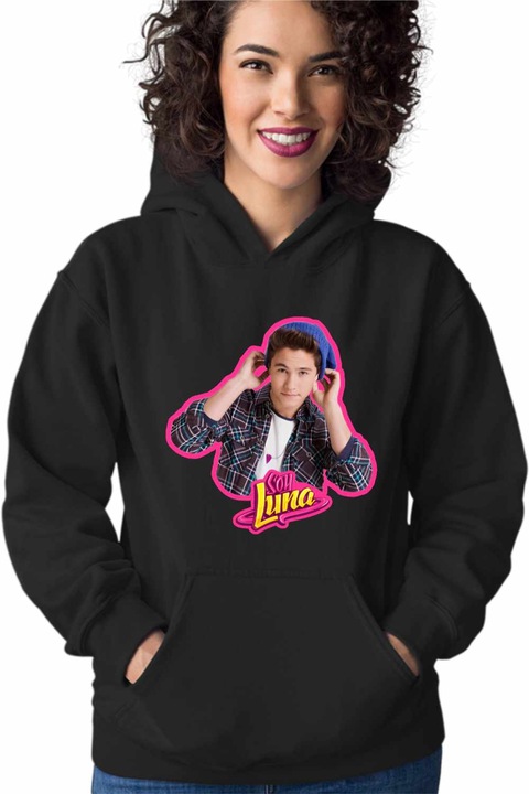 Hanorac Femei Soy Luna Simon Alvarez, Negru