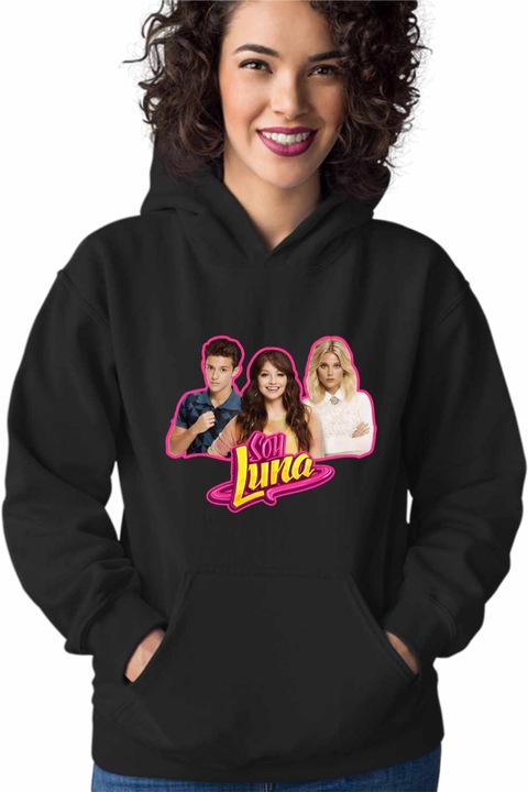 Hanorac Femei Soy Luna Matteo Ambar, Negru