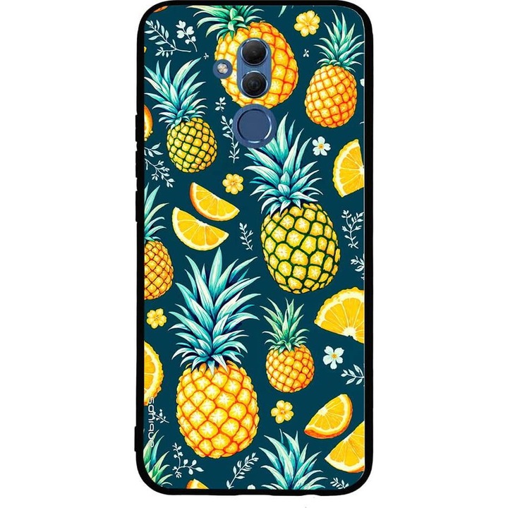 Husa telefon Sonique Fruit Series, ananas, silicon, pentru Huawei Mate 20 Lite