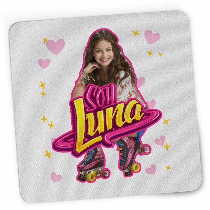 Mousepad Soy Luna Happy Life, 21x19cm