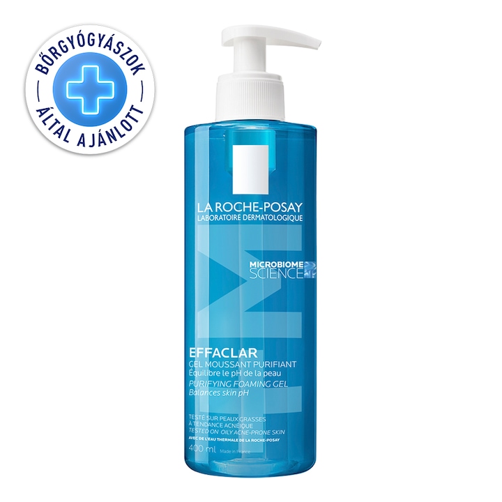 La Roche-Posay Effaclar habzó arctisztító gél, 400ml