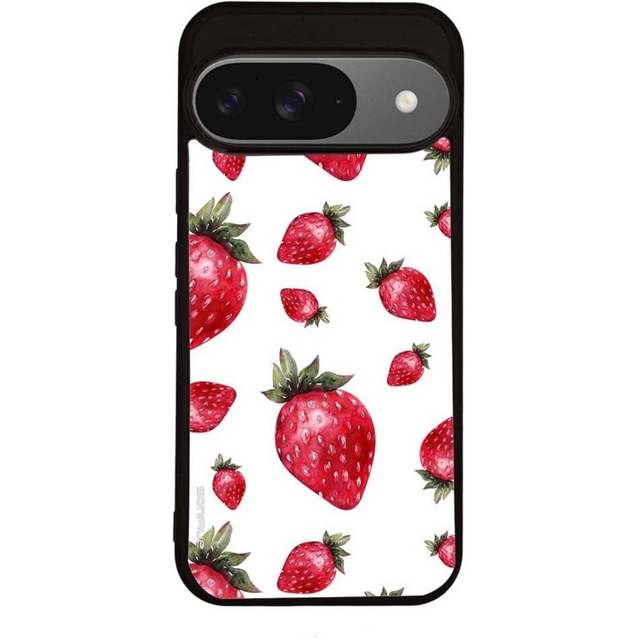 Husa telefon Sonique Fruit Series, design fructe, silicon, multicolor, pentru Google Pixel 9 5G