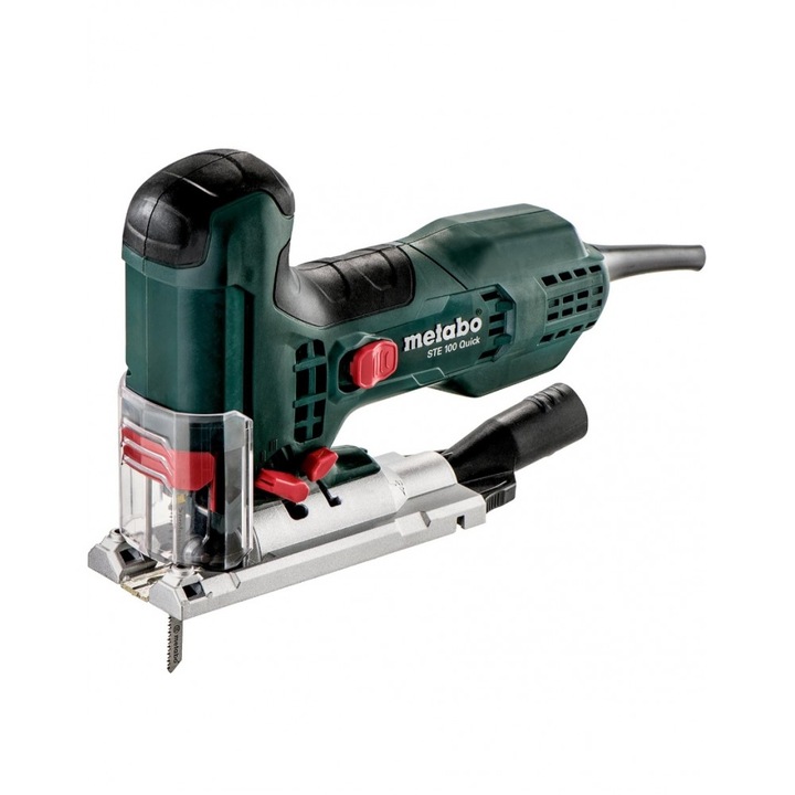 Fierastrau pendular 710W Metabo STE 100 Quick (601100500), cursa variabila, pendular 4 trepte, schimbare rapida panza, cablu 4 m