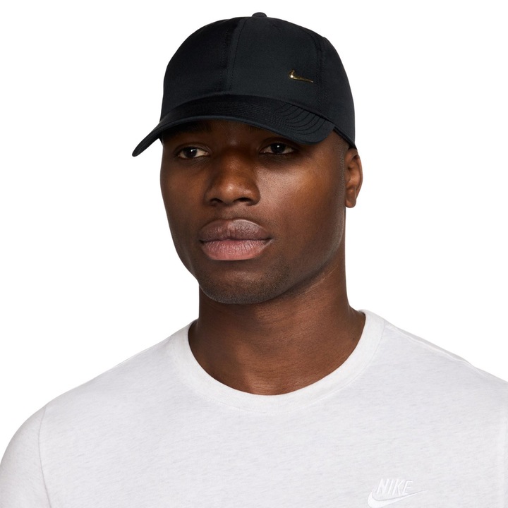 Sapca Nike Dri-FIT Club, neagra, M/L, unisex, 100% poliester