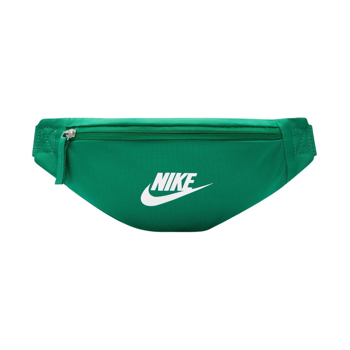 Nike Heritage S sporttáska, zöld, uniszex, 59% nejlon x 41% poliészter
